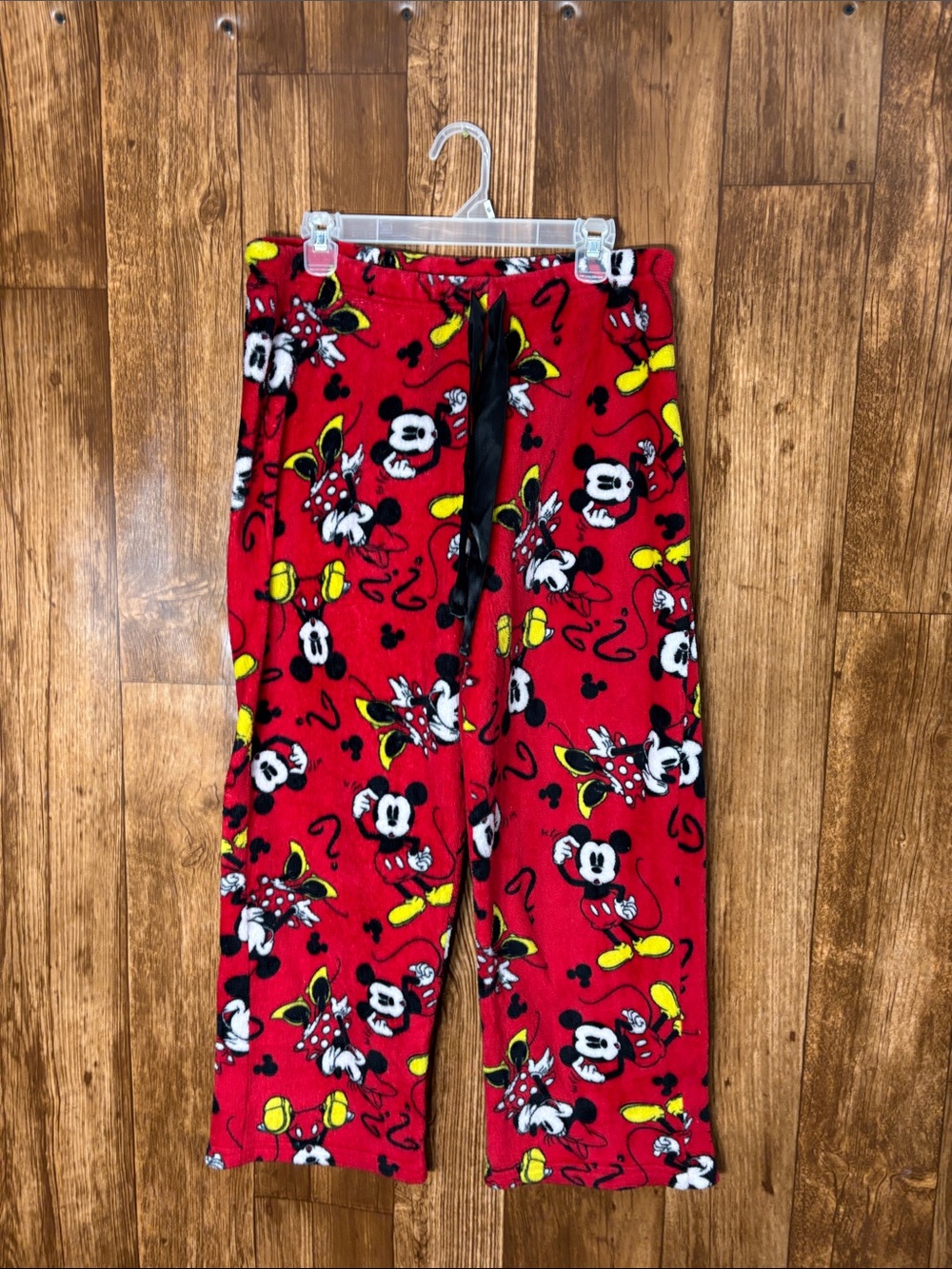 Disney Red Mickey Mouse Fleece Pajamas